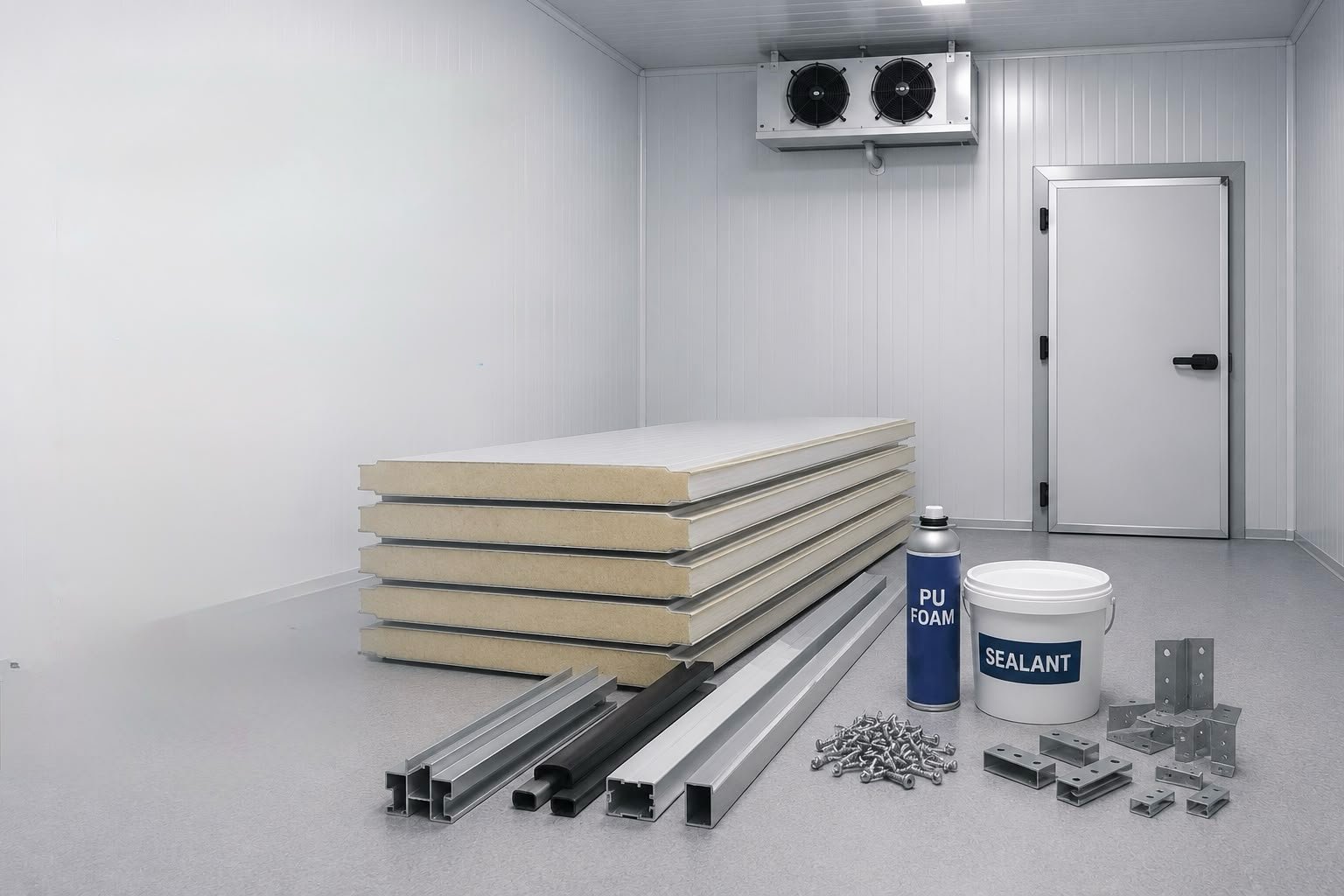 Cold Room Installation Materials